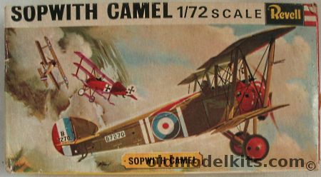 Revell 1/72 Sopwith Camel - Great Britain Issue, H628 plastic model kit